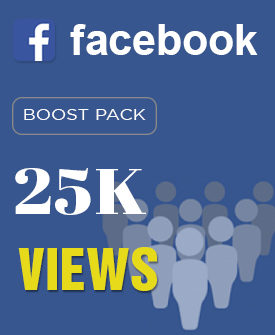 Facebook Boost Pack (25k Viewers)