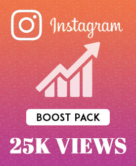 Instgram Booost pack (25k Viewers)